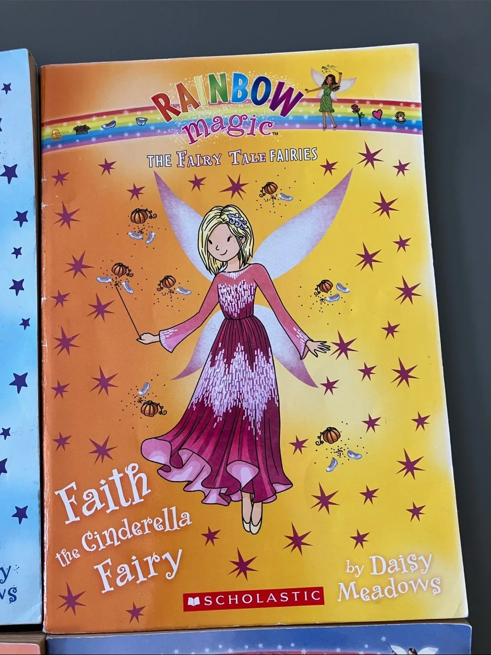Rainbow Magic Fairy Book Set - Green, Yellow, Orange, Blue